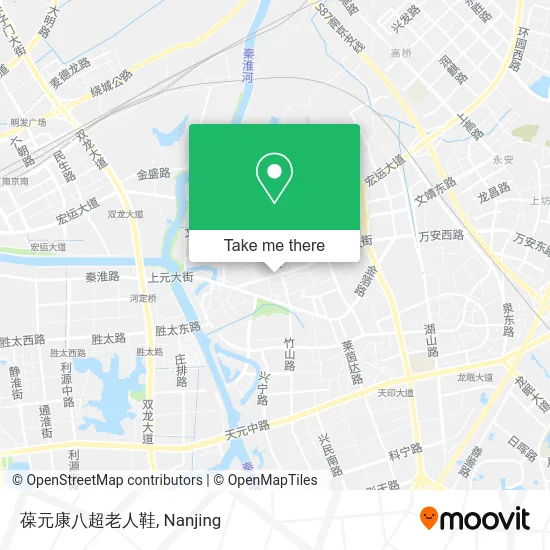 葆元康八超老人鞋 map