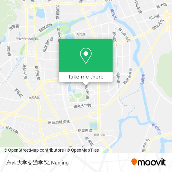 东南大学交通学院 map