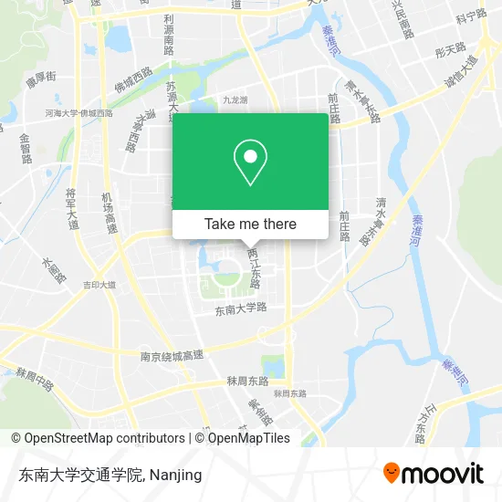 东南大学交通学院 map