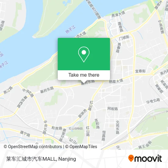 莱车汇城市汽车MALL map
