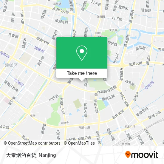 天泰烟酒百货 map