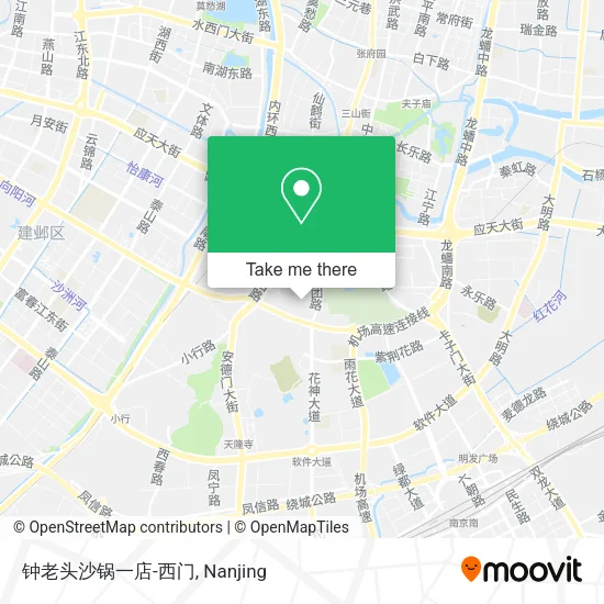 钟老头沙锅一店-西门 map