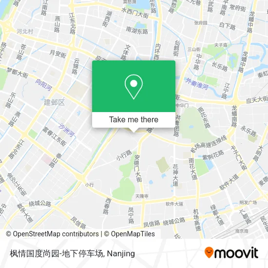 枫情国度尚园-地下停车场 map