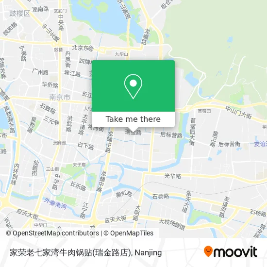 家荣老七家湾牛肉锅贴(瑞金路店) map