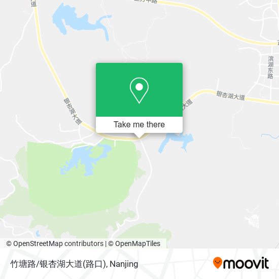 竹塘路/银杏湖大道(路口) map