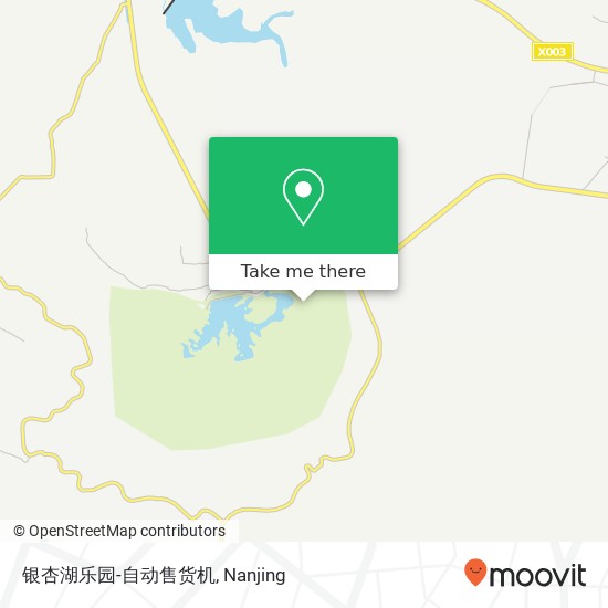 银杏湖乐园-自动售货机 map