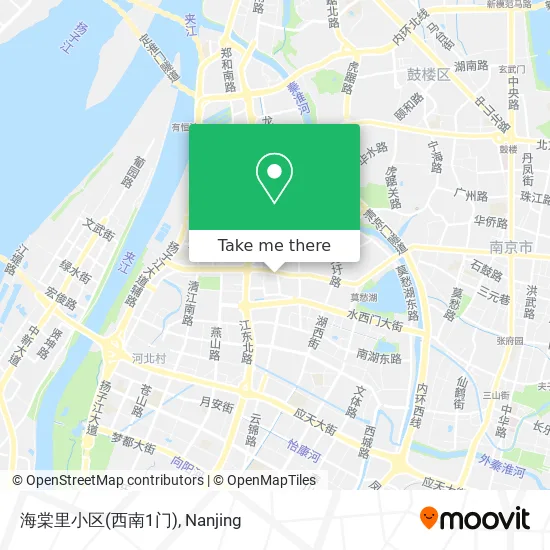 海棠里小区(西南1门) map