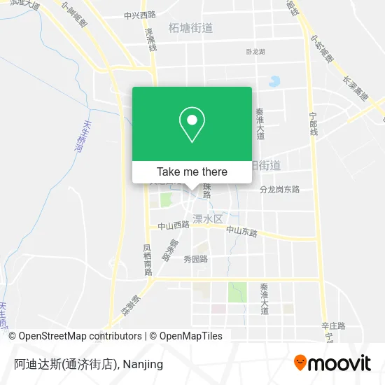 阿迪达斯(通济街店) map