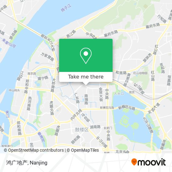 鸿广地产 map