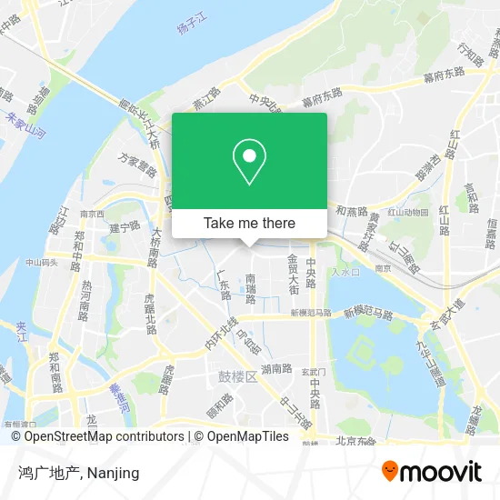鸿广地产 map