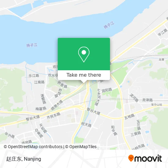 赵庄东 map