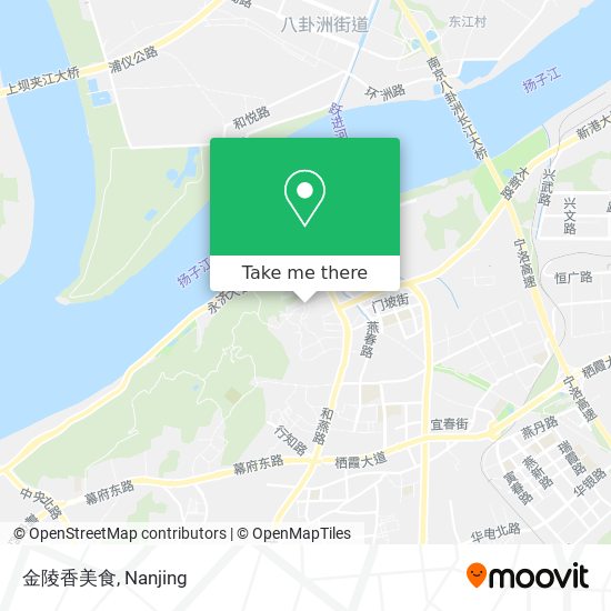 金陵香美食 map