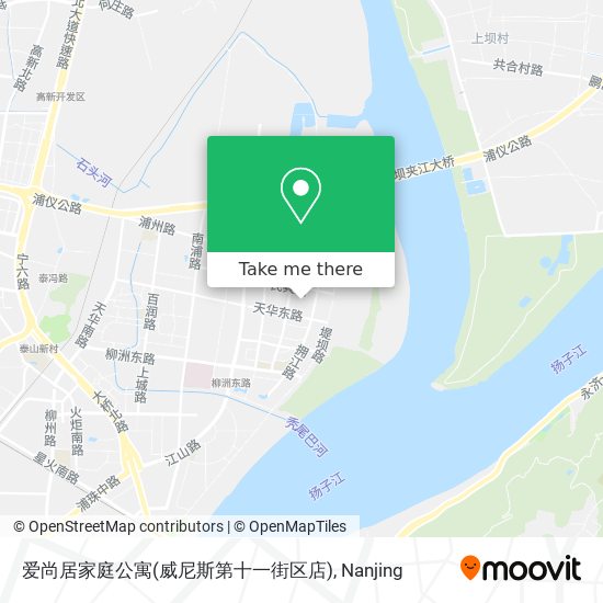 爱尚居家庭公寓(威尼斯第十一街区店) map