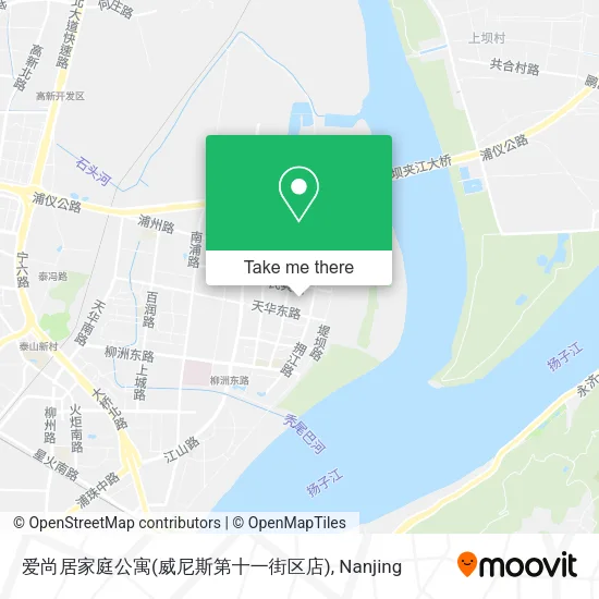爱尚居家庭公寓(威尼斯第十一街区店) map