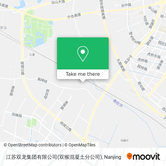 江苏双龙集团有限公司(双猴混凝土分公司) map