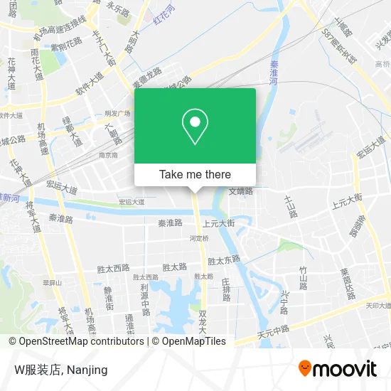 W服装店 map