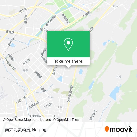 南京九灵药房 map