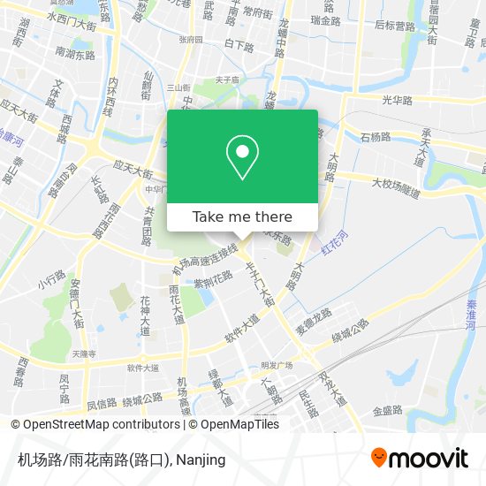 机场路/雨花南路(路口) map