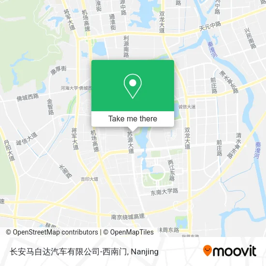 长安马自达汽车有限公司-西南门 map