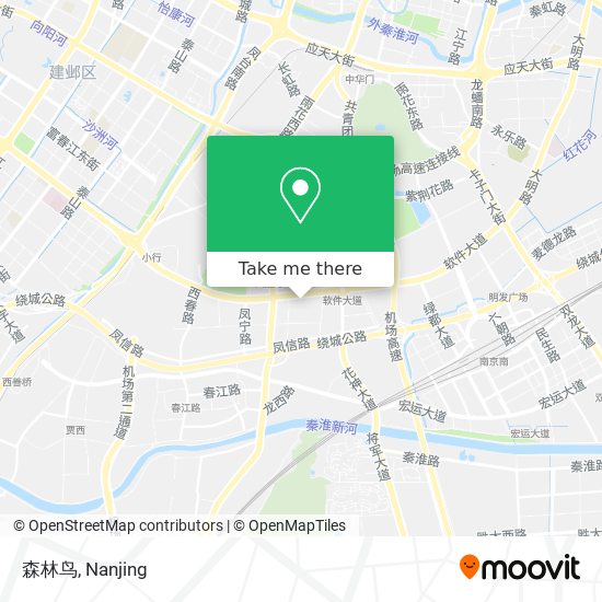 森林鸟 map