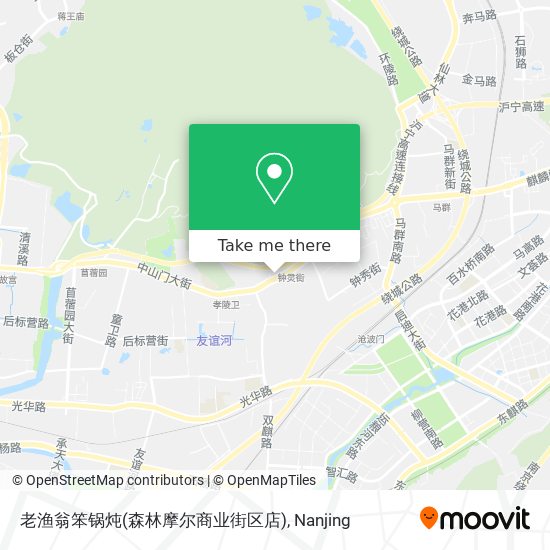 老渔翁笨锅炖(森林摩尔商业街区店) map