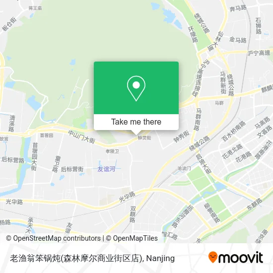 老渔翁笨锅炖(森林摩尔商业街区店) map