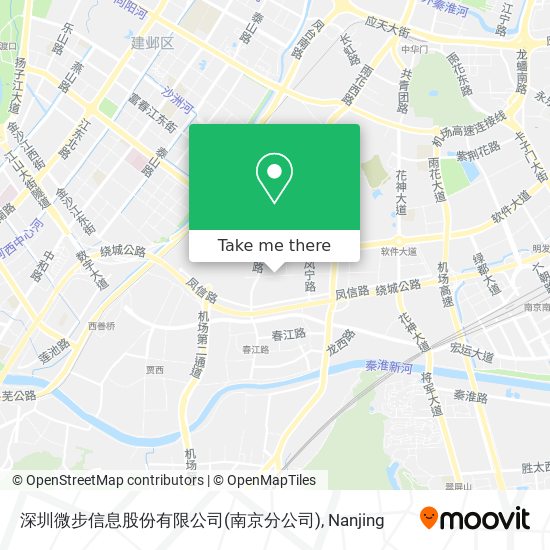 深圳微步信息股份有限公司(南京分公司) map