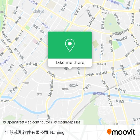 江苏苏测软件有限公司 map