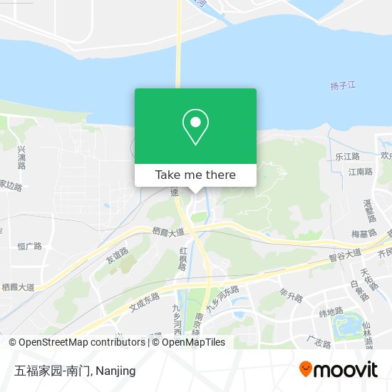 五福家园-南门 map