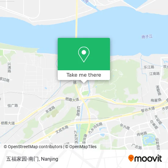 五福家园-南门 map