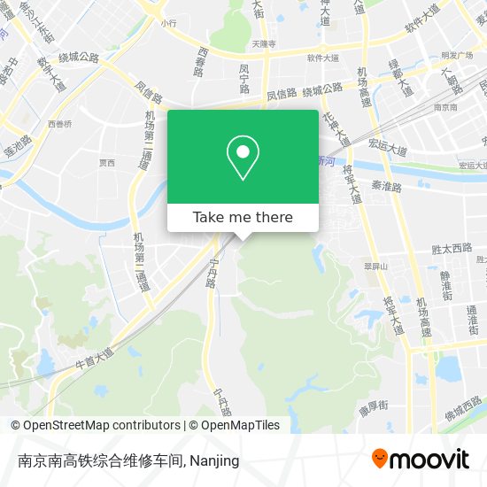 南京南高铁综合维修车间 map
