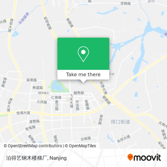 泊得艺钢木楼梯厂 map