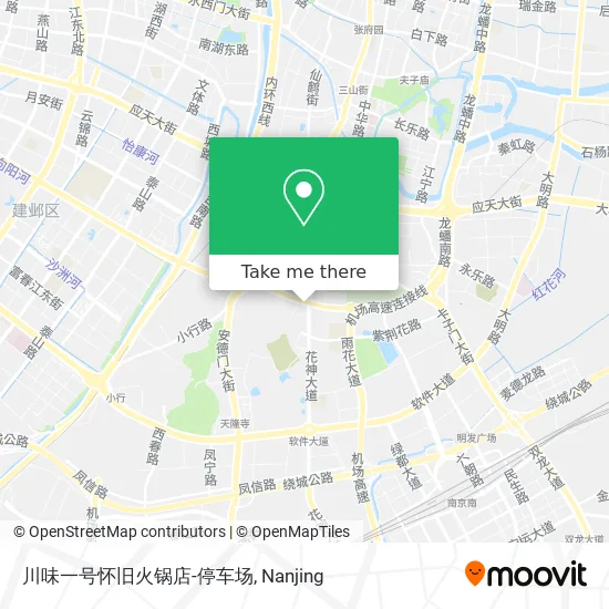 川味一号怀旧火锅店-停车场 map