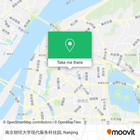 南京财经大学现代服务科技园 map