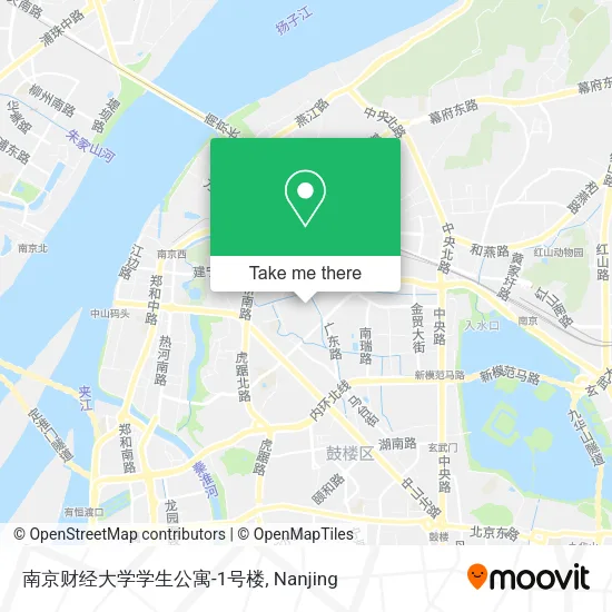 南京财经大学学生公寓-1号楼 map