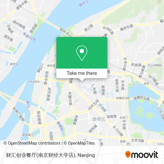 财汇创业餐厅(南京财经大学店) map