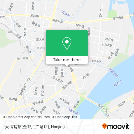 天福茗茶(金都汇广场店) map
