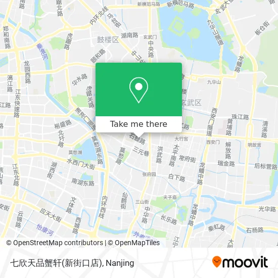 七欣天品蟹轩(新街口店) map