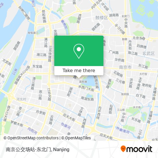 南京公交场站-东北门 map