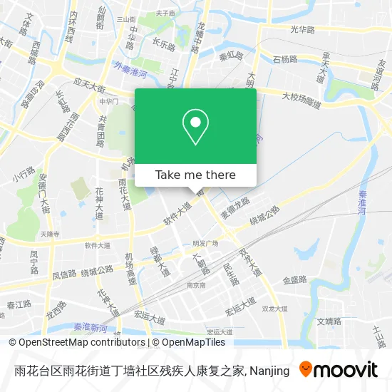 雨花台区雨花街道丁墙社区残疾人康复之家 map