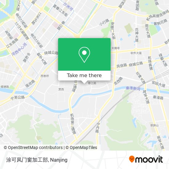 涂可凤门窗加工部 map