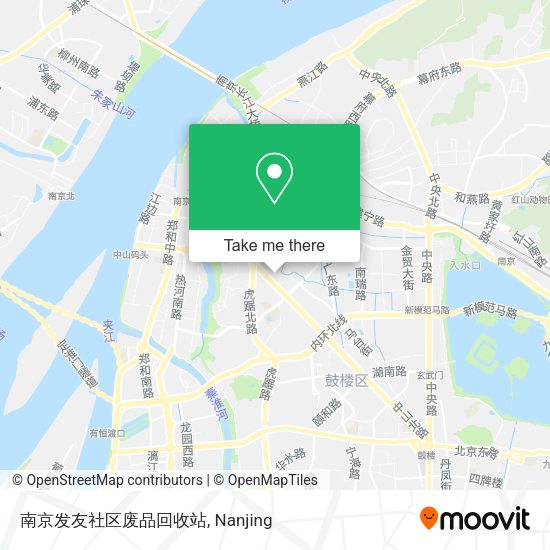 南京发友社区废品回收站 map