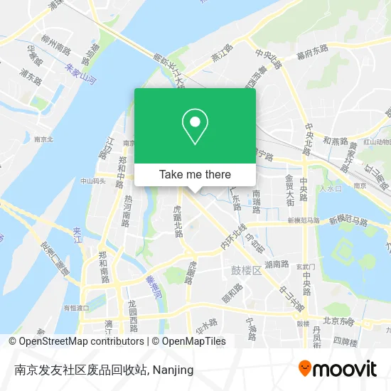 南京发友社区废品回收站 map