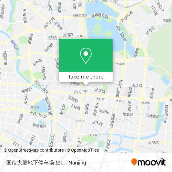 国信大厦地下停车场-出口 map