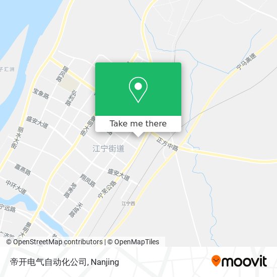 帝开电气自动化公司 map