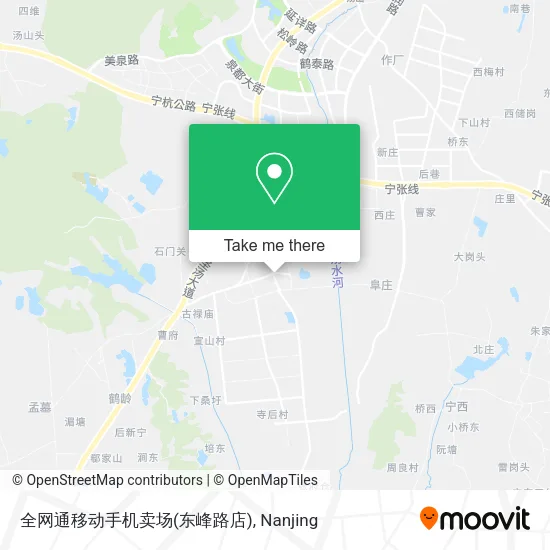 全网通移动手机卖场(东峰路店) map