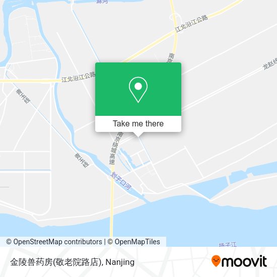 金陵兽药房(敬老院路店) map