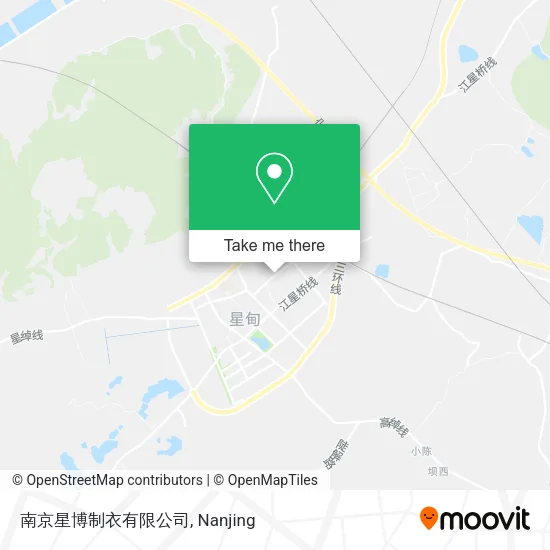 南京星博制衣有限公司 map