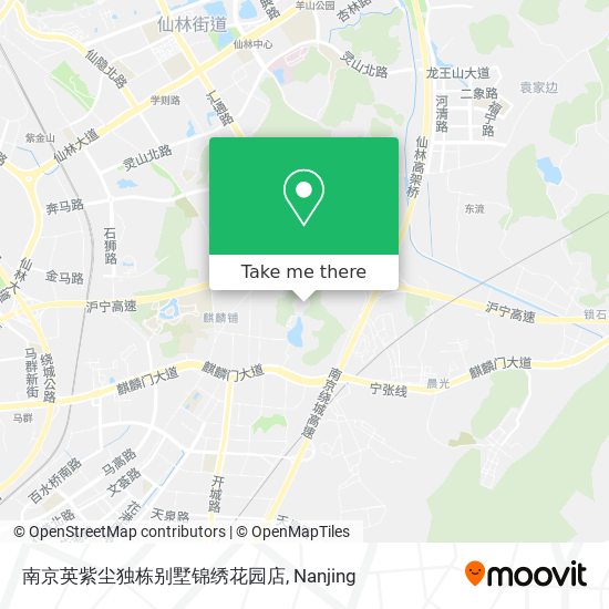 南京英紫尘独栋别墅锦绣花园店 map