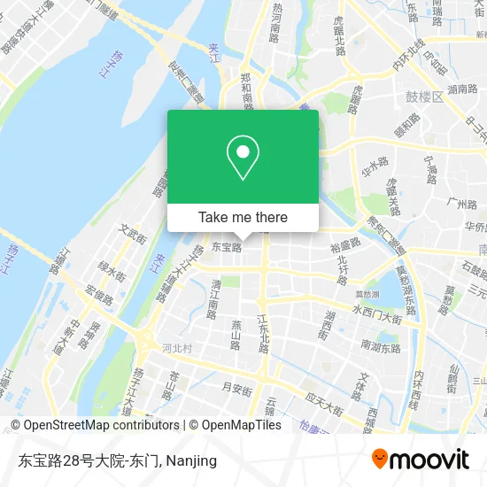 东宝路28号大院-东门 map